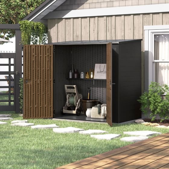 Quality Shed Modern 7 ft. x 4 ft. Storage Shed - Image 5