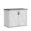 Patiowell 25 Cu.ft Outdoor Storage Cabinet, White