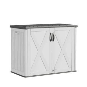 Patiowell 25 Cu.ft Outdoor Storage Cabinet, White