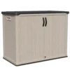 product-26cuft-plastic-cabinet-beige-main-img Patiowell 26 Cu FT Plastic Storage Cabinet, Beige